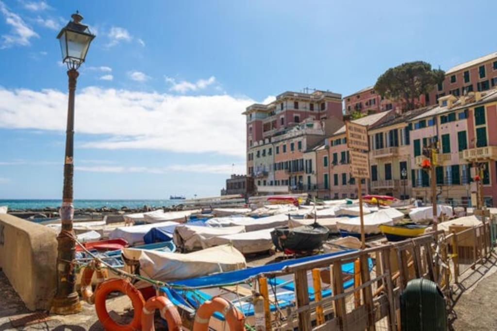 Pisi Home, 2 Min Dalla Spiaggia E Dall' Ospedale Gaslini เจนัว ภายนอก รูปภาพ